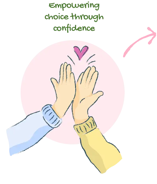 Empowering choice through confidence