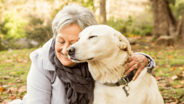 Rescue dogs in Aged Care Homes 