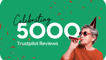 Milestone alert: 5,000 Trustpilot reviews!